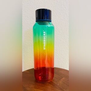 Rare! Starbucks Ombre Glass Water Bottle 20 ounces. Released Summer 2022.